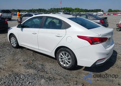 2022 Hyundai Accent Sel z USA, uszkodzony, nr VIN 3KPC24A67NE189939